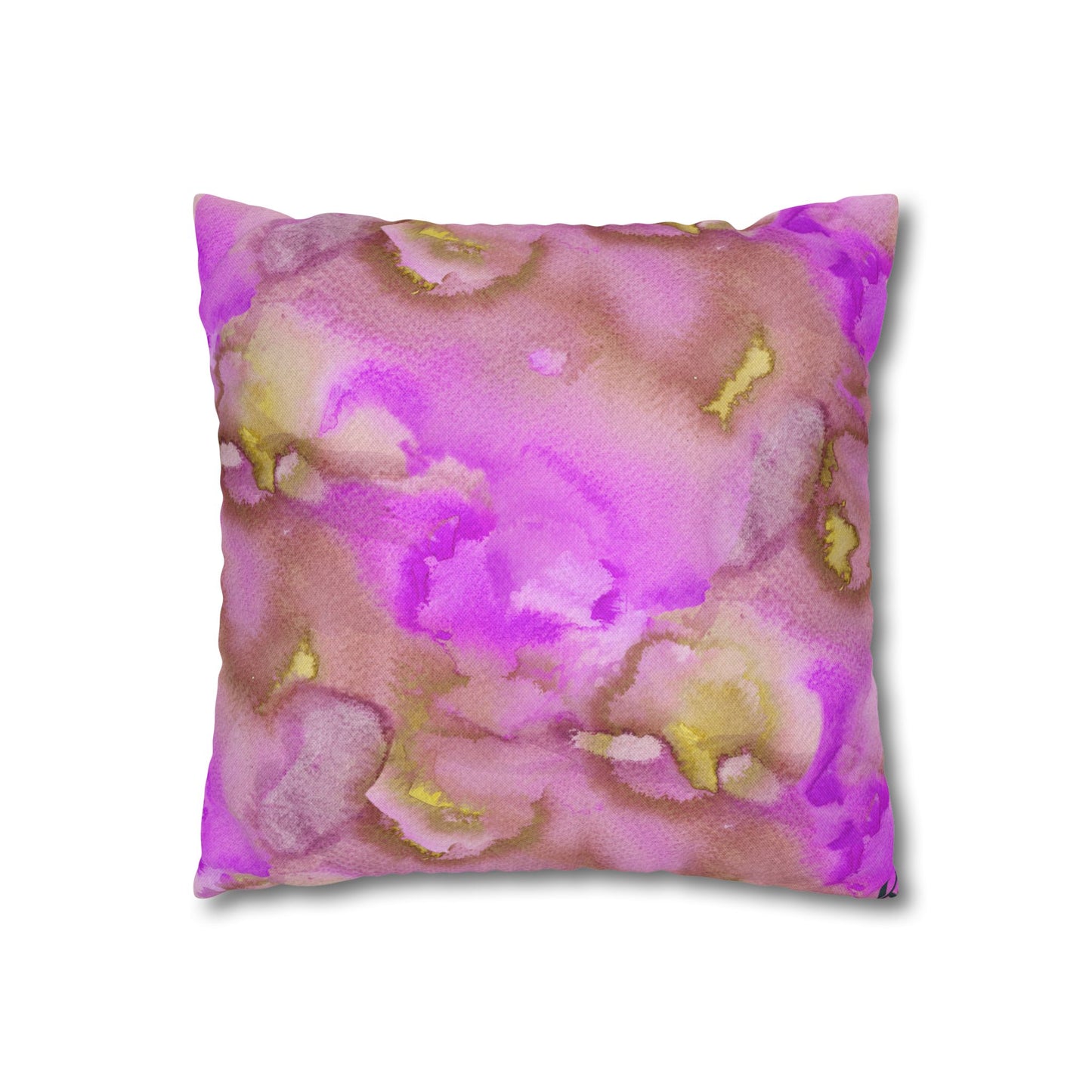 Spun Polyester Square Pillowcase