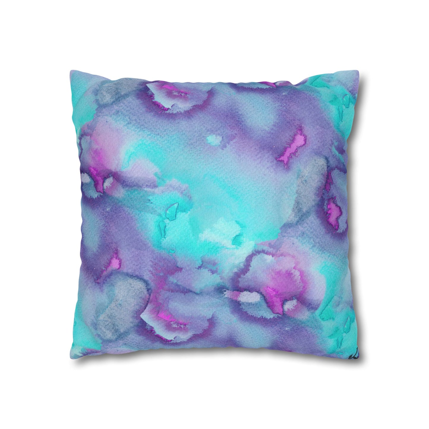 Spun Polyester Square Pillowcase