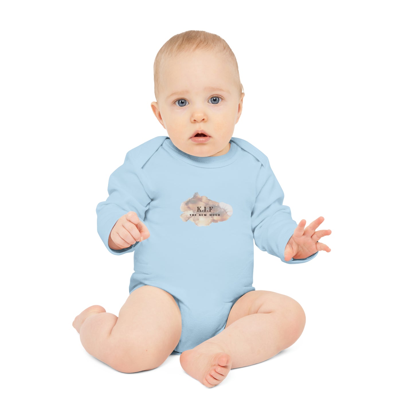 Baby Long-Sleeve Organic Bodysuit