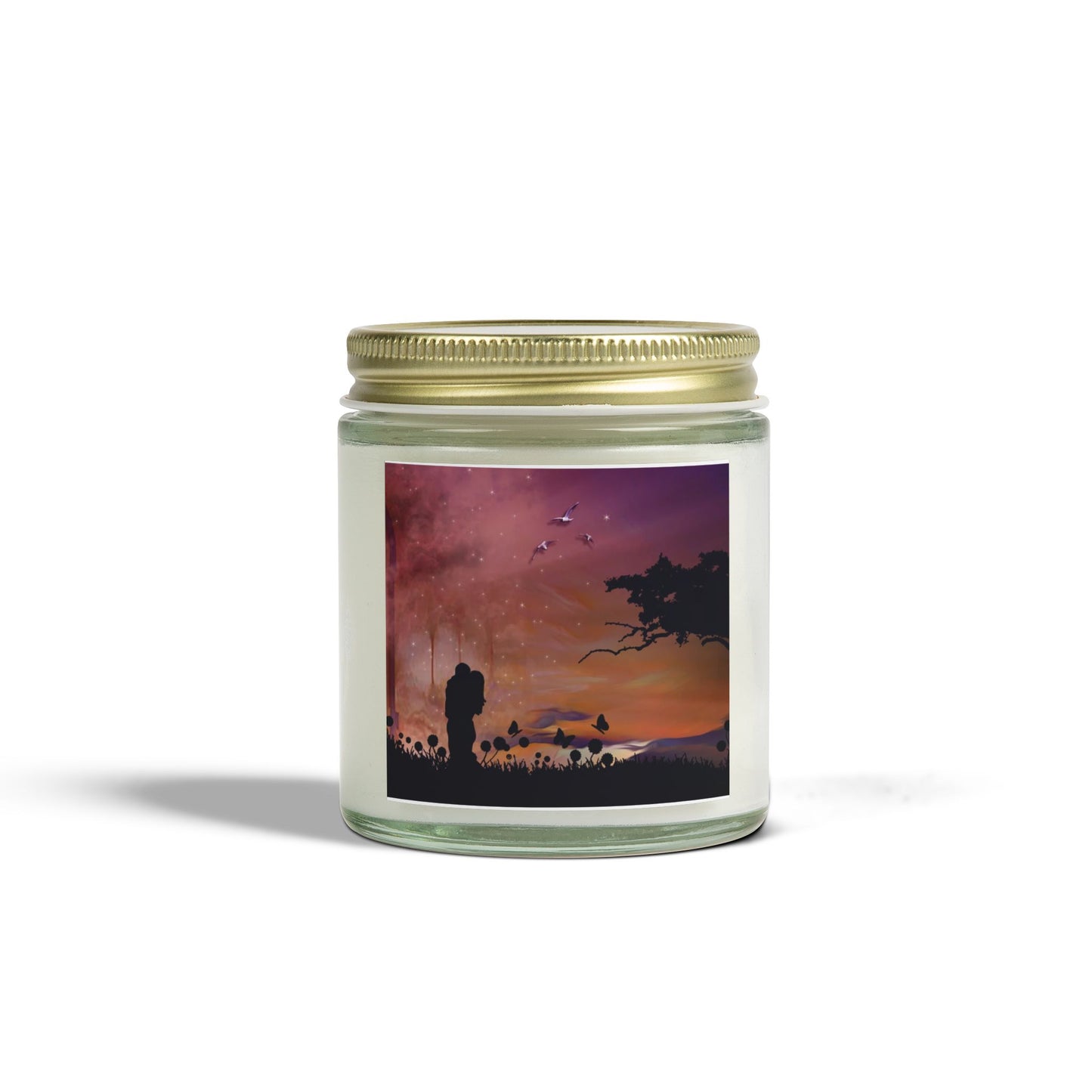 Scented Candles, Coconut Apricot Wax (4oz, 9oz)