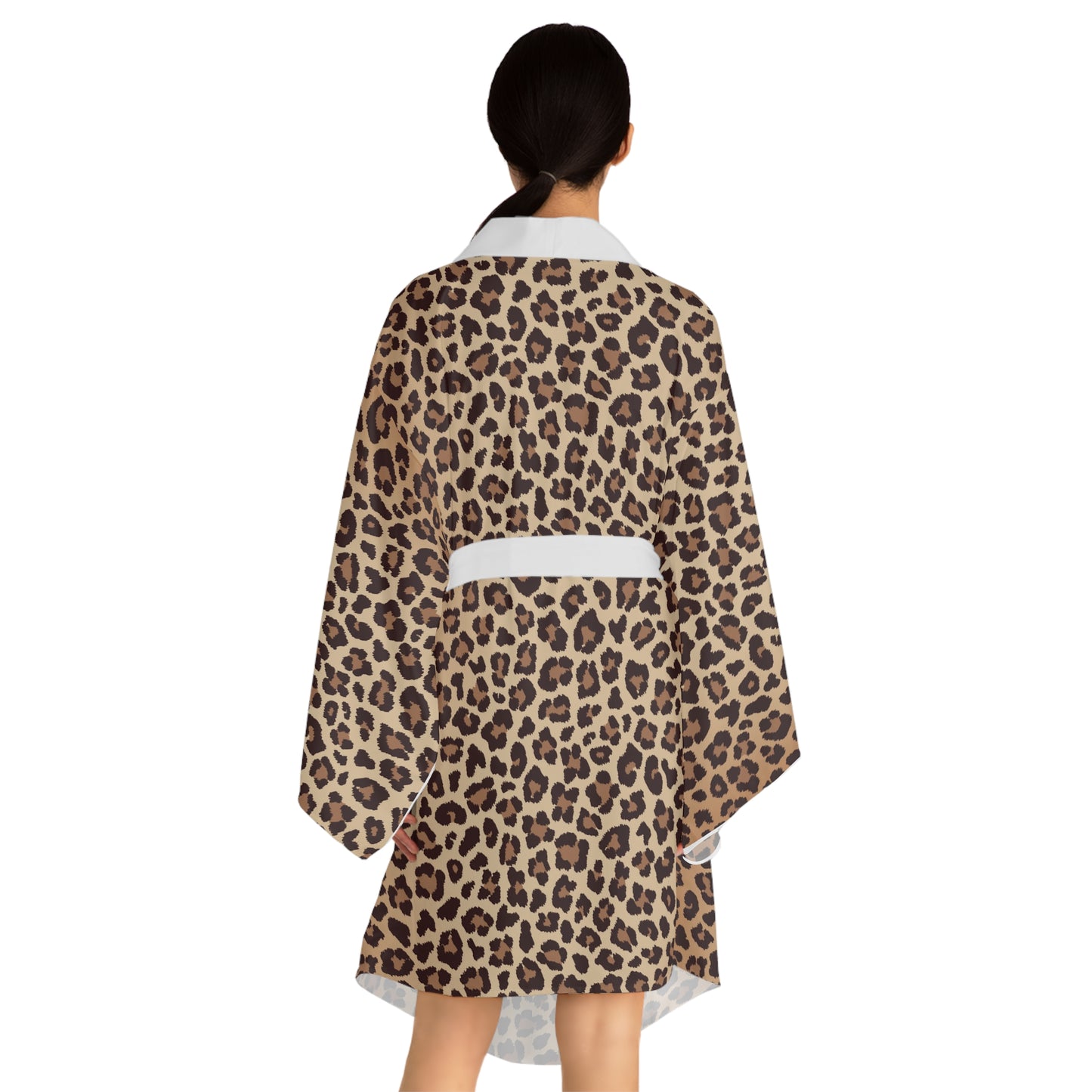 Long Sleeve Kimono Robe (AOP)