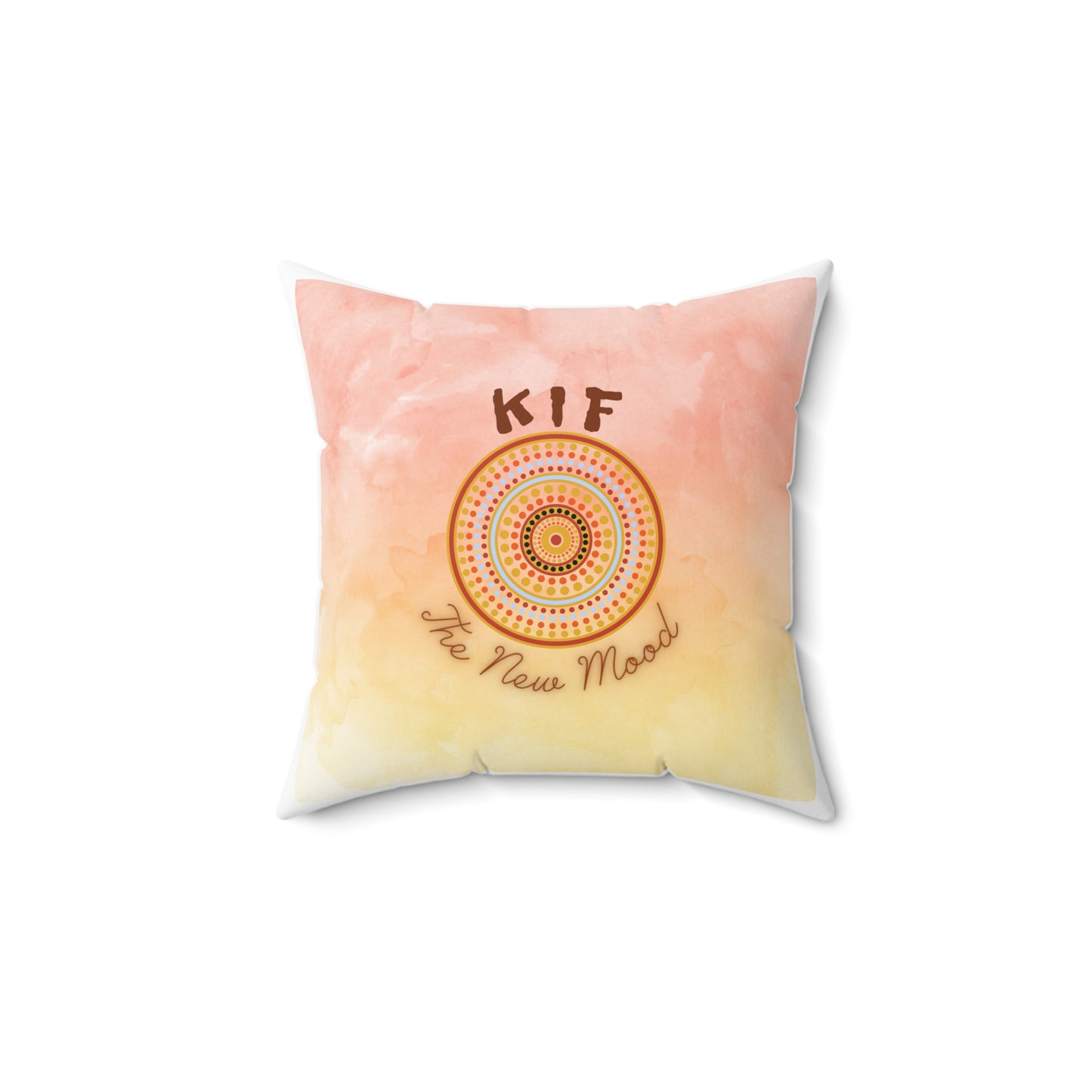 Spun Polyester Square Pillow