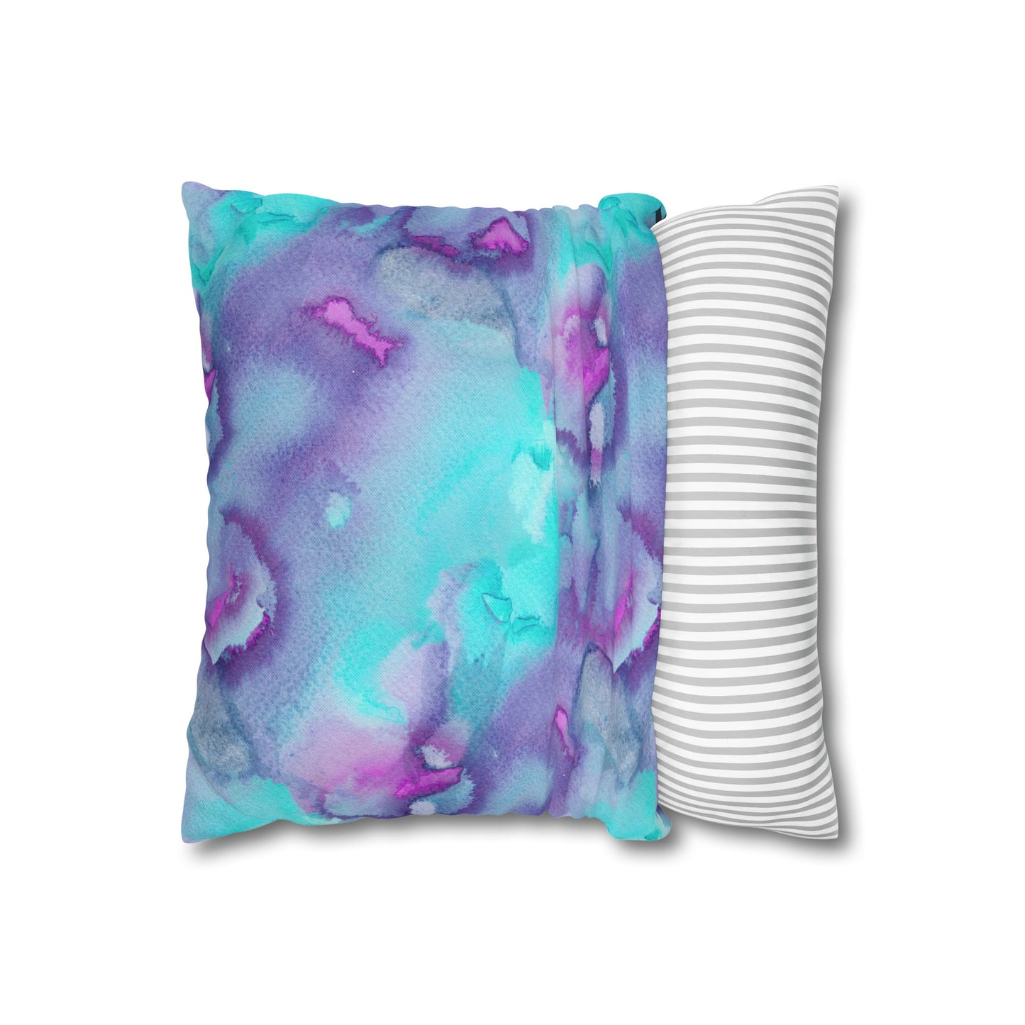 Spun Polyester Square Pillowcase