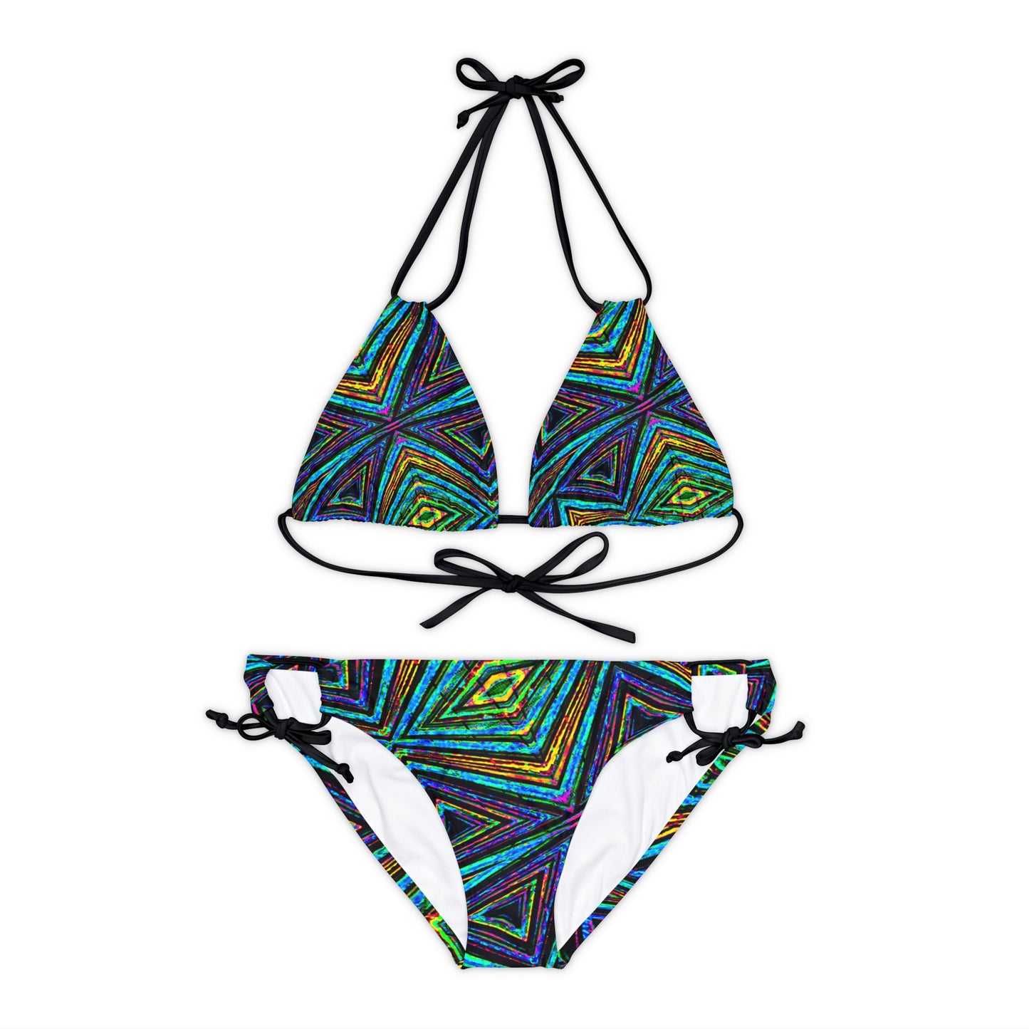 Strappy Bikini Set (AOP)