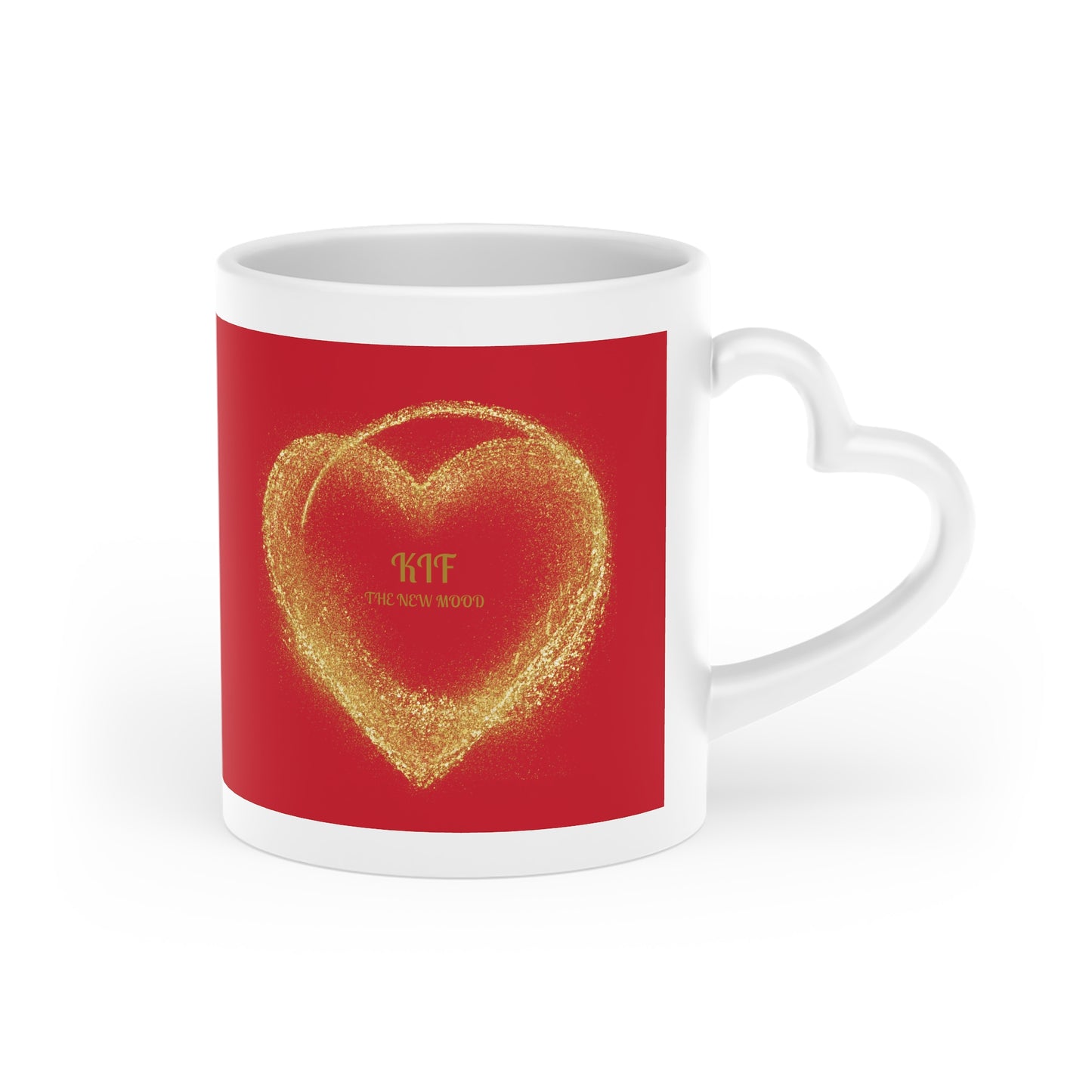 Heart-Shaped Mug