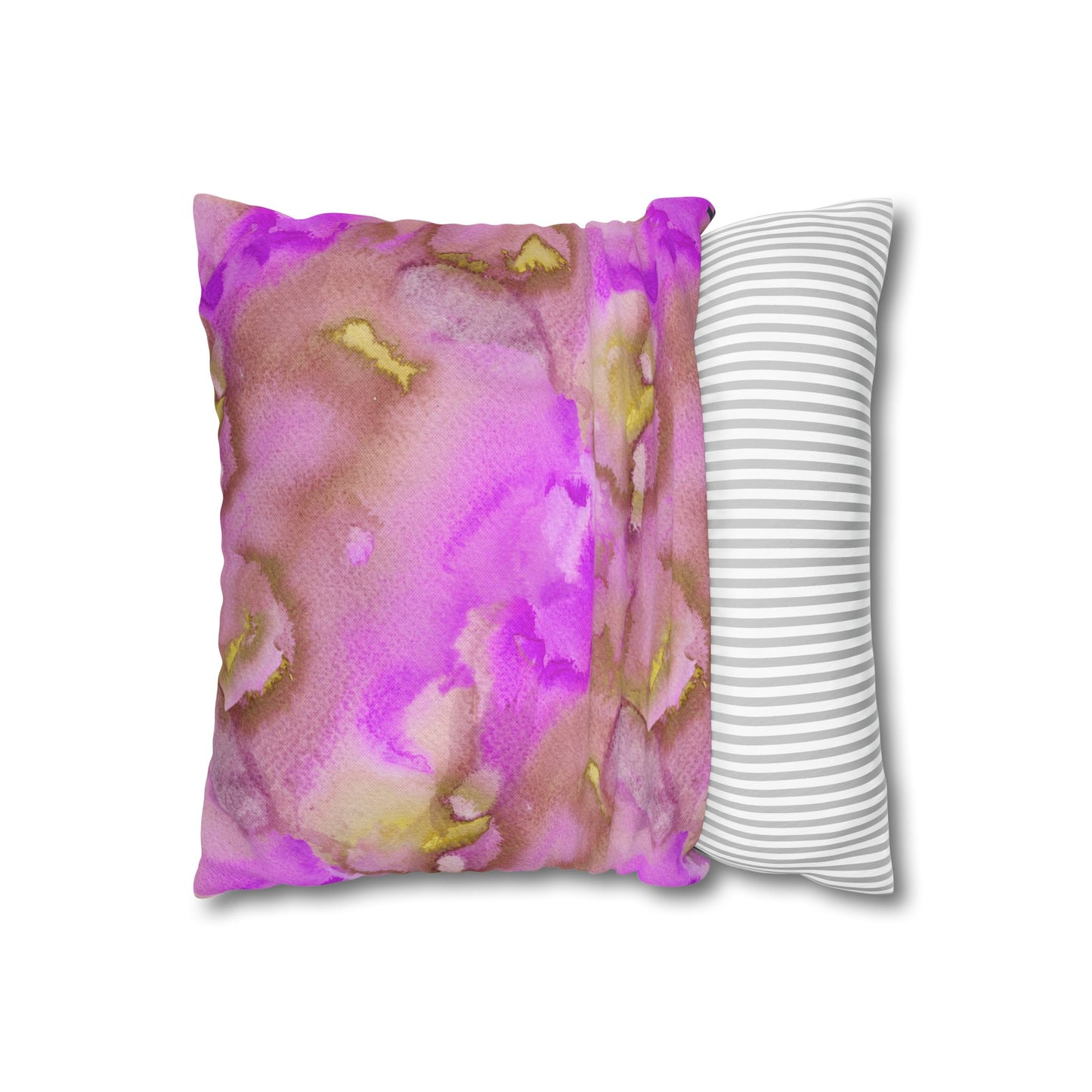 Spun Polyester Square Pillowcase