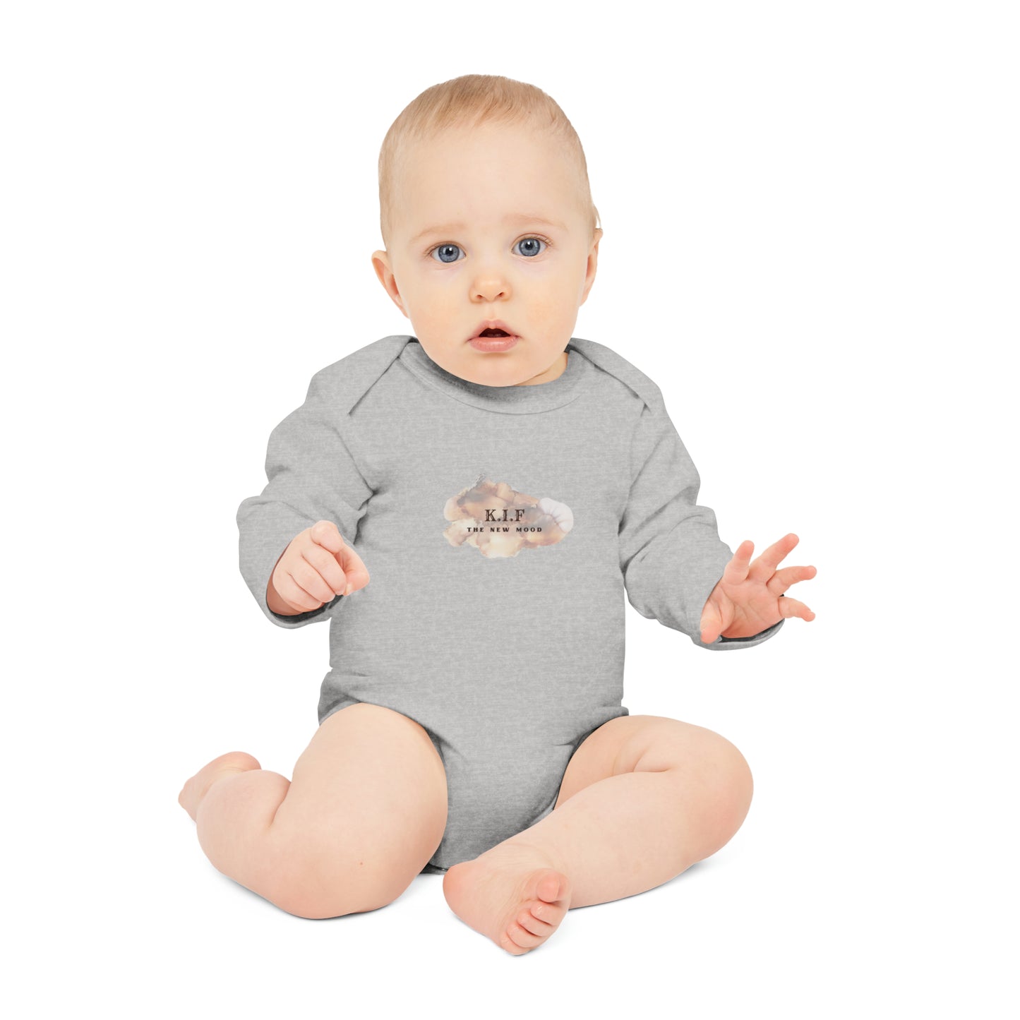 Baby Long-Sleeve Organic Bodysuit