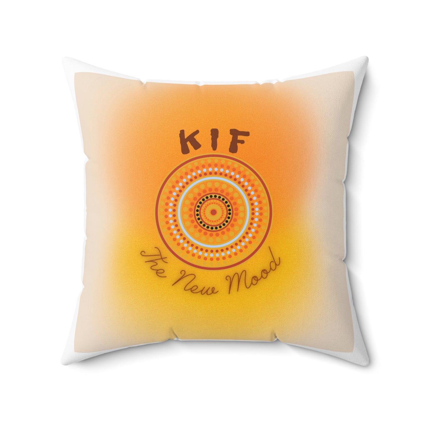 Spun Polyester Square Pillow