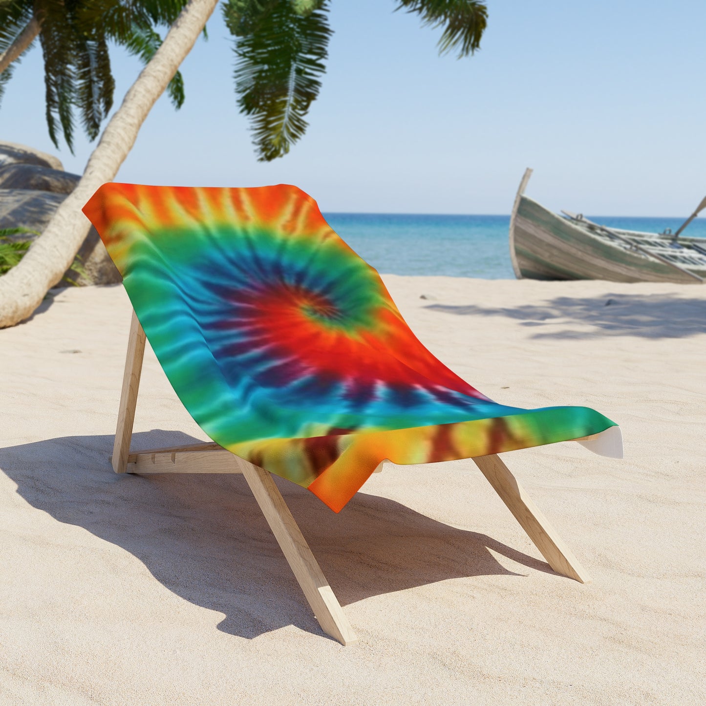 Beach Towel tie-dye