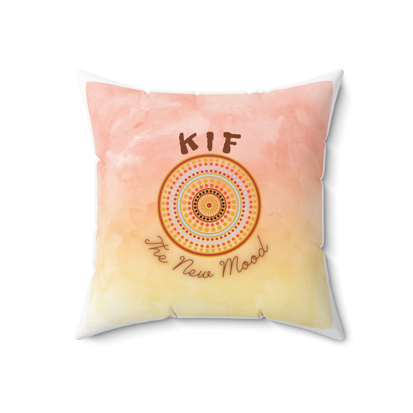 Spun Polyester Square Pillow